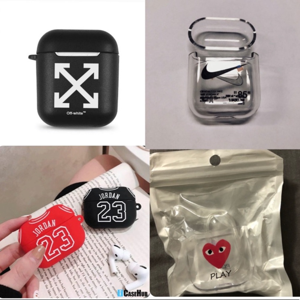 One or more of these air pod cases.